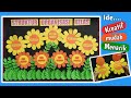 Membuat Struktur Organisasi Kelas dari Kertas | Hiasan Kelas dari Kertas | Class Wall Decoration