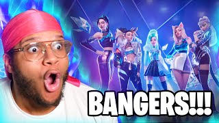 Arcane Fan Watches ALL League of Legends KDA Music Videos FOR THE FIRST TIME