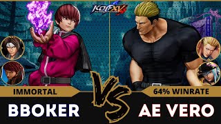 KOF XV⭐BBOKER (Kyo/Vice/O.Chris) vs AE VERO (Yamazaki/Benimaru/Isla)⭐Ranked Match - 01/25