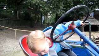 Jens op de tractor Erperheide 2007