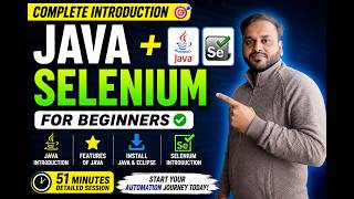 Java + Selenium Full Introduction for Beginners | Install Java, Eclipse & Selenium