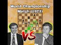 Chess tactic  Baby finisher vs Boris Spassky   World Championship Match1972