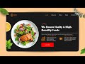 Responsive Website Design Using HTML & CSS Only | Restaurant Website Design