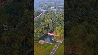 Beautiful Train Route Kerala kuttiyankavu Thrissur Uthralikkavu #train #tripislifebyrinuraj