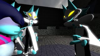 DELTARUNE SFM - Austin Kris and the Tasque Bots