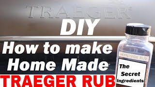 How to Make 🍖Homemade Traeger Rub🍖 for Pork, Chicken, Ribs, Turkey etc. #traegerrub