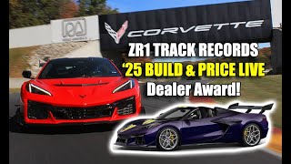 2025 ZR1 CORVETTE BUILD \u0026 PRICE TOOL LIVE \u0026 4 NEW ZR1 TRACK RECORDS!