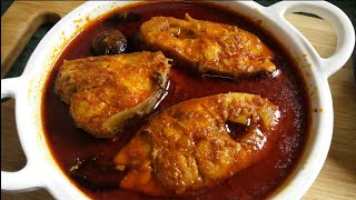 Katla Fish Curry Recipe / कतला मच्छी की करी /कटला माश्याचं कालवण / Cooking Vlog by Mrinalini