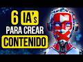 6 Mejores Herramientas de Inteligencia Artificial (IA) para Crear Contenido Automatizado