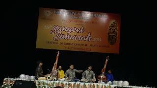 Nom tom alaap(Dhupad alaap) in Raag Shyam Kalyan by Pt. Prashant & Pt.Nishant Mallick