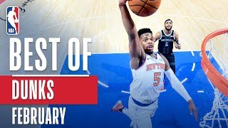 NBA's Best Dunks | February 2018-19 NBA Season