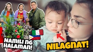 NILAGNAT SI BABY DYLAN! NAMILI NG HALAMAN AT NAMASYAL! | NIAN FAM 🇵🇭🇮🇹 - CINE VLOG