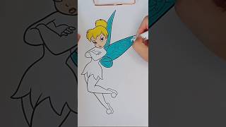 Disney Fairies TinkerBell #tinkerbell #disney #disneyfairies #fairy #coloringpage #coloring