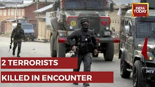 2 Terrorist Killed In An Encounter with Security Forces In J&k’s Anantnag | Breaking News