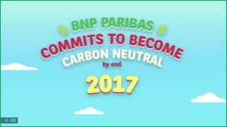 BNP Paribas going carbon neutral in 2017