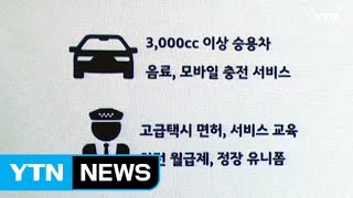 카카오, 고급택시 호출 서비스 공개 / YTN