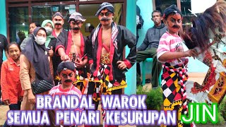 brandal warok semua penari kesurupan jin || turonggo setyo mudho kuwaluhan || art dance traditional