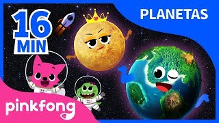 Las Mejores Canciones de Planetas | +Recopilación | Planetas | Pinkfong Canciones Infantiles