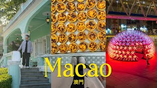 A day in Macao 🇲🇴 澳門 (sightseeing, local street food, light up macao) | macao trip