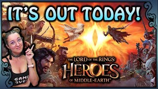 LoTR: Heroes of Middle Earth goes global TODAY! Let's take a look... #NOTsponsored