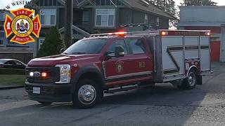 New Westminster Fire Rescue 2 Responding