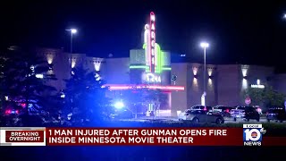 1 injured in movie theater shooting