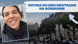 Rotina na minha universidade - Mestrado em Paris! | Willy Rocha Júlio