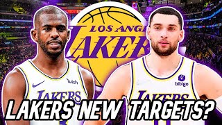 Lakers Trading for Zach Lavine AND Signing Chris Paul? | Lakers Offseason Plan News/Rumors