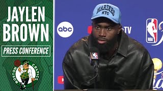 Jaylen Brown on Comeback: "We’ve got a resilient group.” | Celtics Postgame