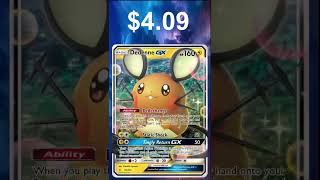 Top 5 Most Expensive Dedenne Cards! #cool #fyp #pokemon #shorts #tcg #love #five #top10 #top5 #ten