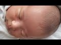 生後43日目の乳児 1ヵ月12日目のたかちゃん 朝から癒しの横顔👶