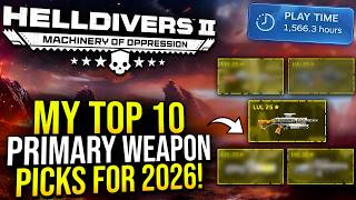 I fully Upgraded & Tested Every Weapon, Here's my Recommendations!
