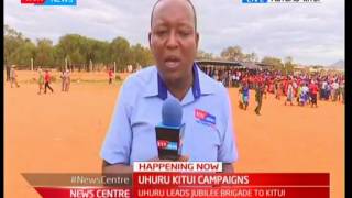 Jubilee Campaign Trail  : Uhuru Kenyatta expected to address the Kitui residents