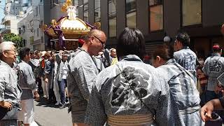 四谷　須賀神社　例大祭　本社神輿渡御　2018.6.3