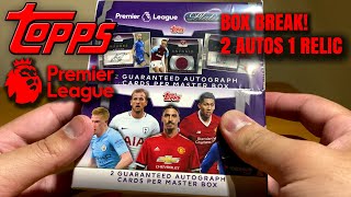 BOX BREAK! Topps Premier League Platinum 2017/18 Hobby Box!