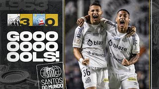 SANTOS 3 x 0 BAHIA | GOLS | BRASILEIRÃO (10/05/23)