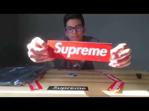 SUPREME SS17 UNBOXING??!! SUPREME SS17 UNBOXING??!!