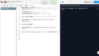 Learning Python using repl.it - sharing your code