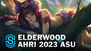 Elderwood Ahri Skin Spotlight - League of Legends