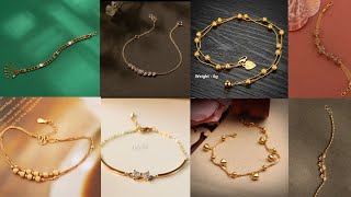 Daily use gold bracelet | Simple Gold Bracelet #gold #bracelet #goldbraceletdesigns #dailyusegold