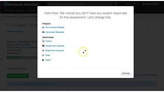 Illuminate: Printing Student Answer Sheets