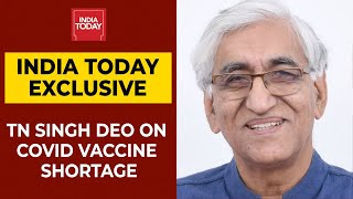 Chhattisgarh Health Minister TN Singh Deo Opens Up About Shortage Of Covid Vaccines | EXCLUSIVE