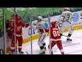 Dylan Larkin Drops The Gloves With Esa Lindell