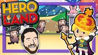 FANTASY WESTWORLD-LIKE GAME | Let's Play Heroland | Graeme Games | Hero Land Gameplay