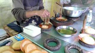 The making of a Japanese caramel cookie