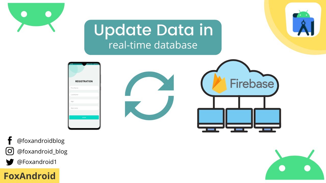 How To Update Data In Firebase Realtime Database In Android Studio In ...