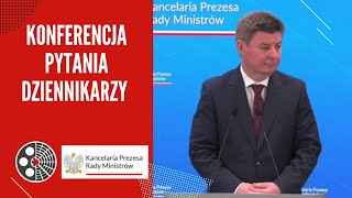 Jan Grabiec: Konferencja - pytania dziennikarzy