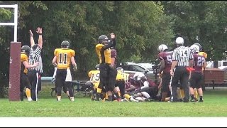 NCAFA - Lions vs Mustangs - Bantam 2015