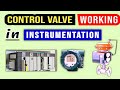 Control Valve pneumatic system | Instrumentation | Pneumatic Actuator | Industrial automation