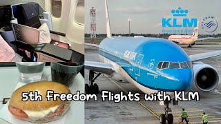 5th Freedom Flights with KLM Royal Dutch rute Jakarta - Kuala Lumpur